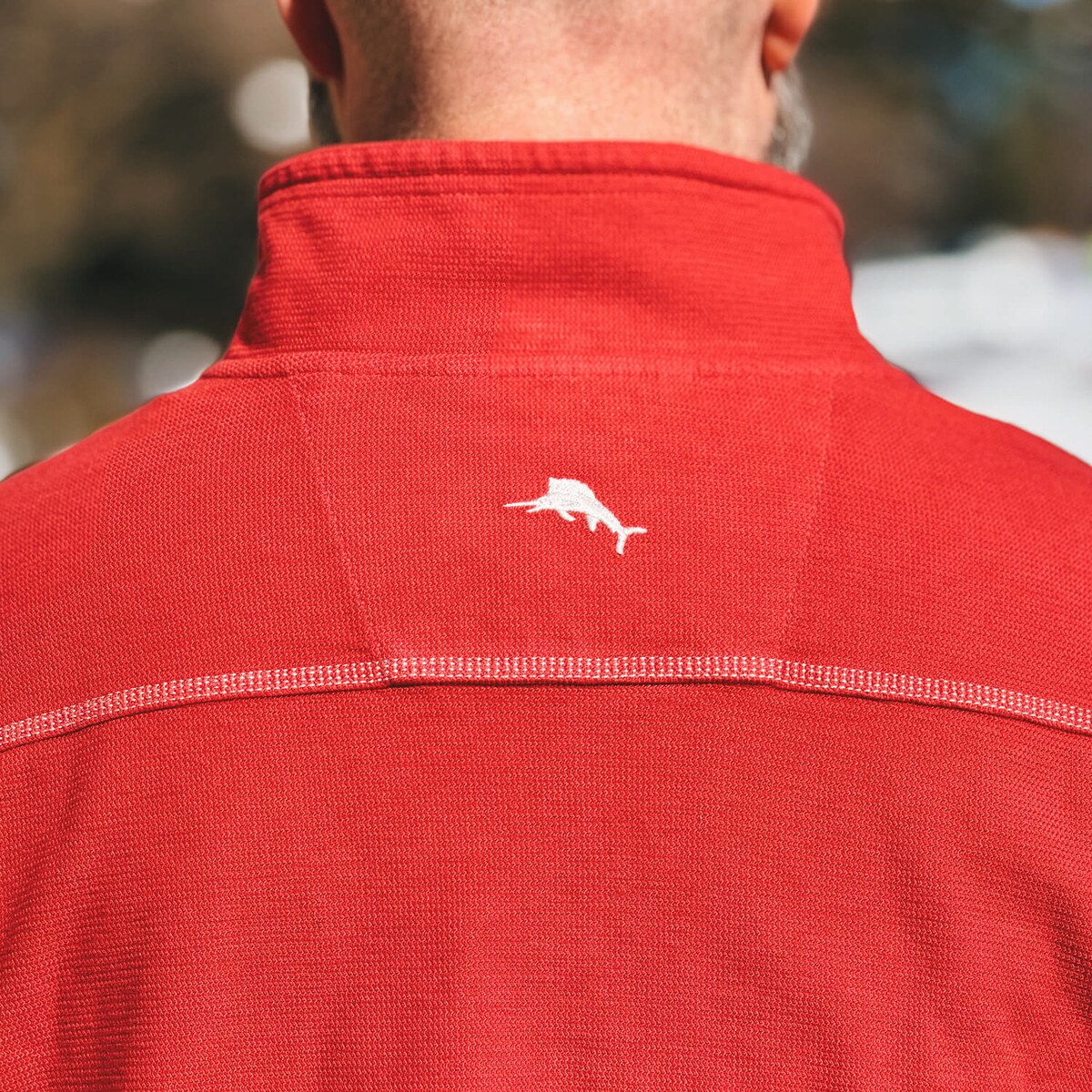 Tommy Bahama I-State Cardinal Montego Bay 1/4-Zip